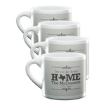 Home State Double Shot Espresso Cups - Set of 4 (Personalized)