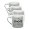 Home State Double Shot Espresso Mugs - Set of 4 Front