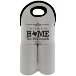 Home State Wine Tote Bag (2 Bottles) (Personalized)