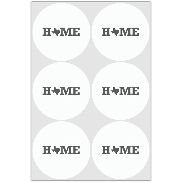 Home State Drink Topper - XLarge - Set of 6