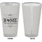 Home State Pint Glass - Full Color - Front & Back Views