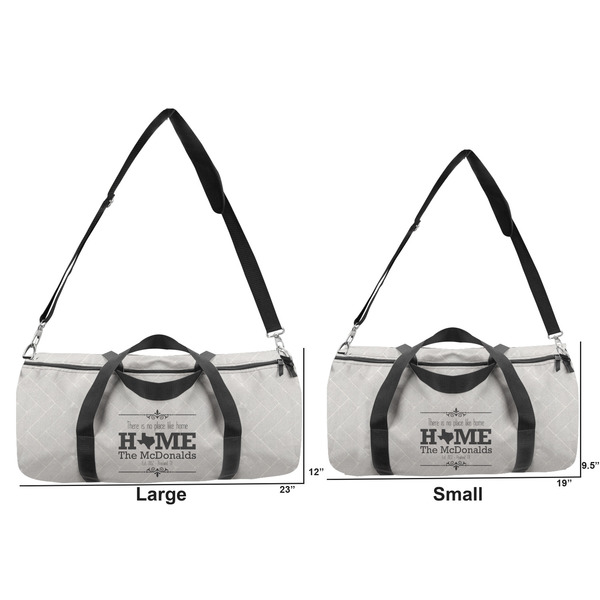 Home State Duffle Bag Small and Large