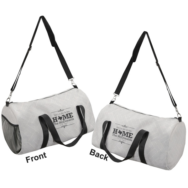 Home State Duffle bag large front and back sides