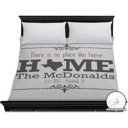 Home State Duvet Cover - King (Personalized)