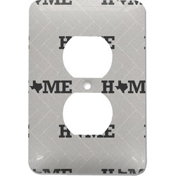 Home State Electric Outlet Plate (Personalized)