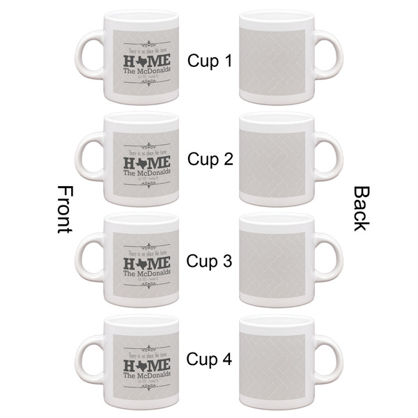 Home State Espresso Cup Set of 4 - Apvl