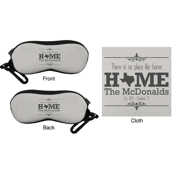 Home State Eyeglass Case & Cloth (Approval)
