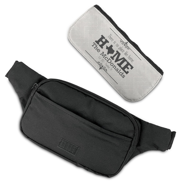 Home State Fanny Packs - FLAT (flap off)