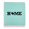 Home State Leather Binders - 1" - Teal - Front View