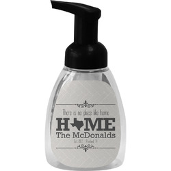 Home State Foam Soap Bottle - Black (Personalized)