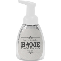 Home State Foam Soap Bottle - White (Personalized)