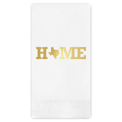 Home State Guest Napkins - Foil Stamped (Personalized)