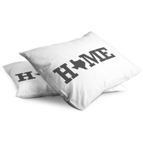 Home State Full Pillow Case - TWO (partial print)