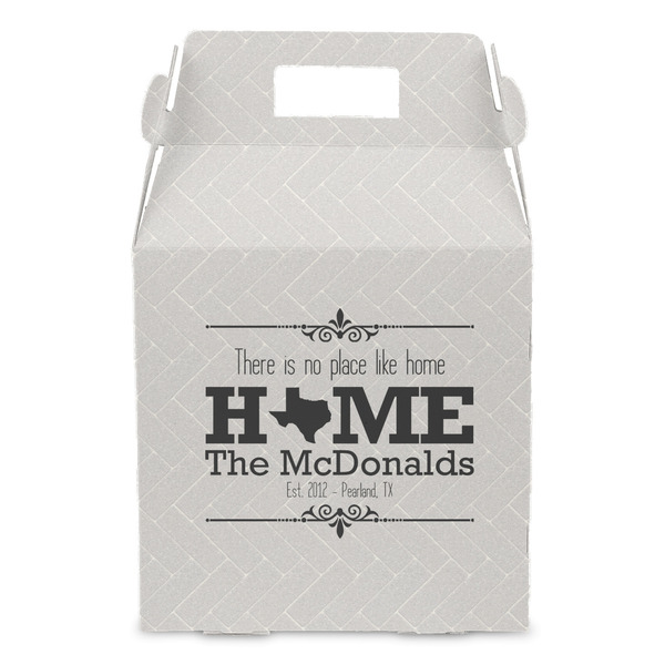 Home State Gable Favor Box - Front