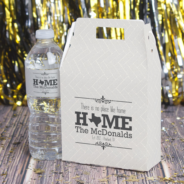 Home State Gable Favor Box - In Context