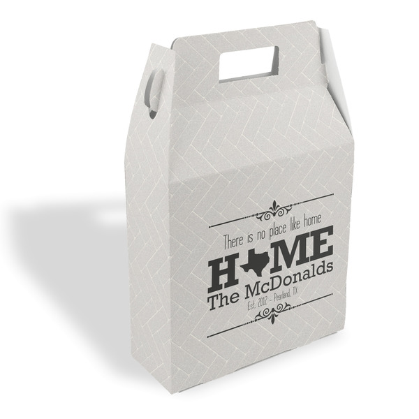 Custom Home State Gable Favor Box (Personalized)