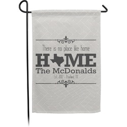 Home State Small Garden Flag - Double Sided w/ Name or Text