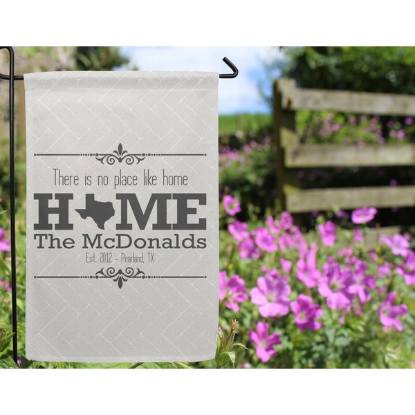 Home State Garden Flag - Outside In Flowers