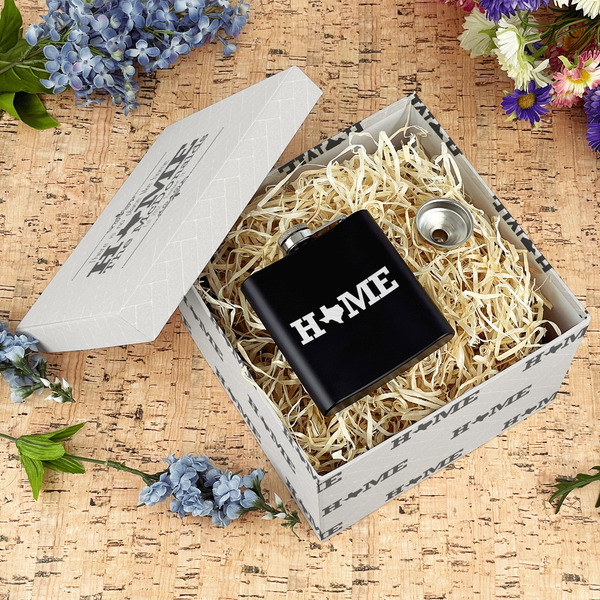 Home State Gift Boxes with Lid - Canvas Wrapped - Large - In Context