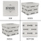 Home State Gift Boxes with Lid - Canvas Wrapped - Medium - Approval