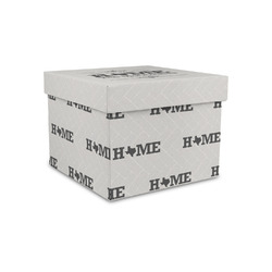 Home State Gift Box with Lid - Canvas Wrapped - Small (Personalized)