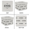 Home State Gift Boxes with Lid - Canvas Wrapped - XX-Large - Approval