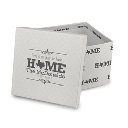 Home State Gift Box with Lid - Canvas Wrapped (Personalized)
