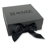 Home State Gift Box with Magnetic Lid - Black