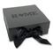 Home State Gift Boxes with Magnetic Lid - Black - Front (angle)