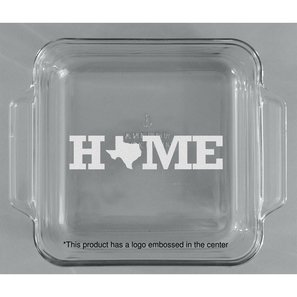 Home State Glass Cake Dish - APPROVAL (8x8)