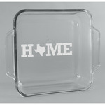 Home State Glass Cake Dish - 8in x 8in