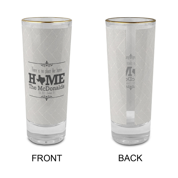 Home State Glass Shot Glass - 2 oz - Single - APPROVAL