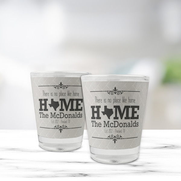 Home State Glass Shot Glass - Standard - LIFESTYLE