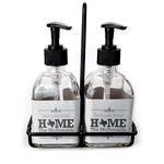 Home State Glass Soap & Lotion Bottle Set (Personalized)