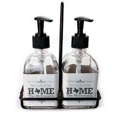 Home State Glass Soap & Lotion Bottles (Personalized)