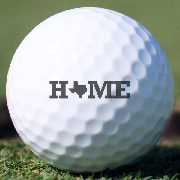 Custom Home State Golf Balls