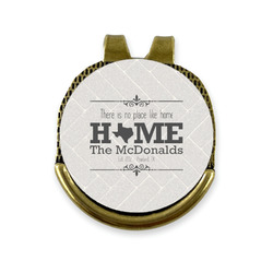 Home State Golf Ball Marker - Hat Clip - Gold