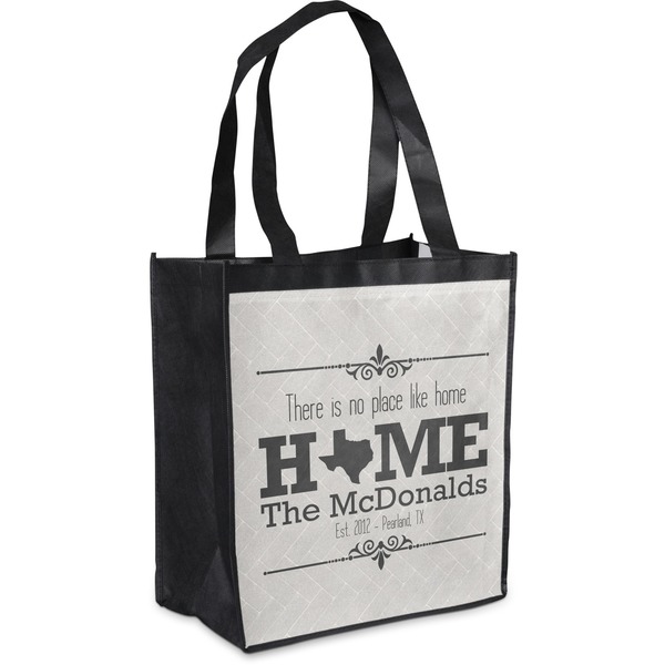 Custom Home State Grocery Bag (Personalized)