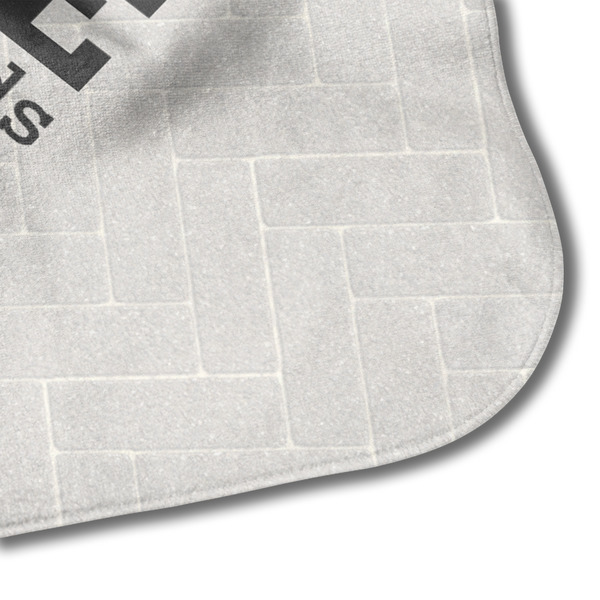 Home State Hooded Baby Towel- Detail Corner