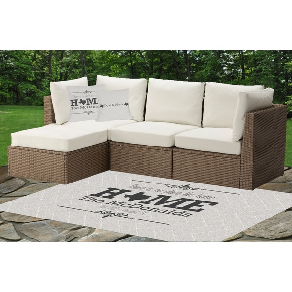 Home State Indoor / Outdoor Rug & Cushions