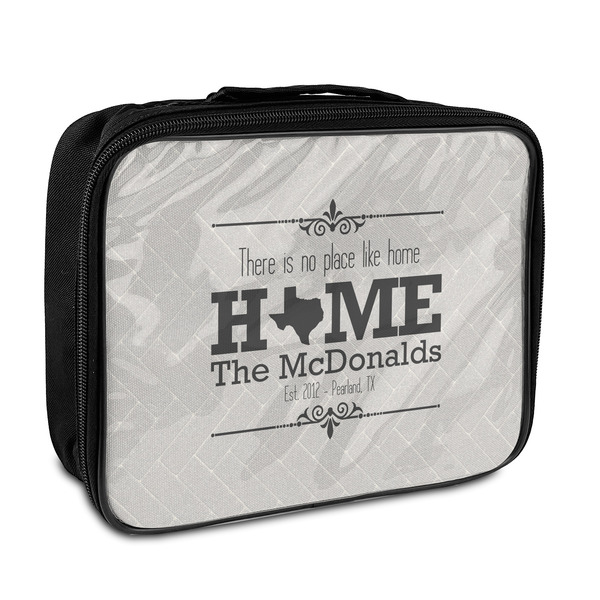 Custom Home State Insulated Lunch Bag (Personalized)