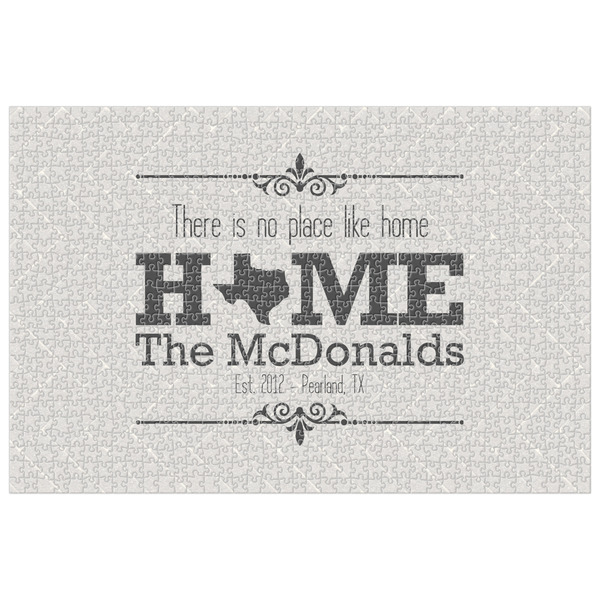 Custom Home State Jigsaw Puzzle - 1000-piece (Personalized)