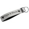 Home State Webbing Keychain FOB with Metal