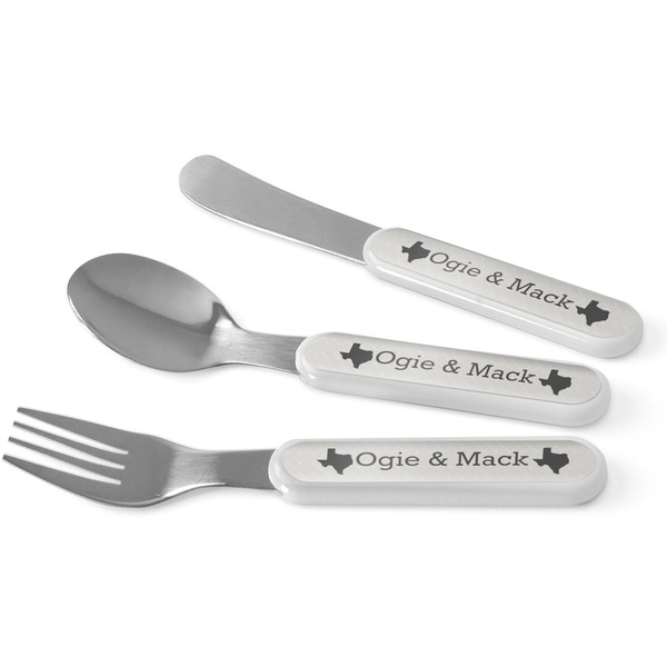 Custom Home State Kid's Flatware (Personalized)