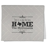Home State Kitchen Towel - Poly Cotton w/ Name or Text