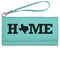 Home State Ladies Wallet - Leather - Teal - Front View