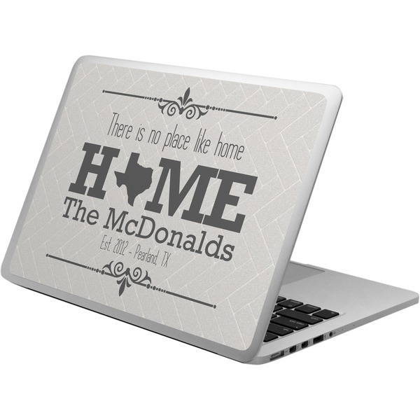 Custom Home State Laptop Skin - Custom Sized (Personalized)