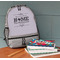 Home State Large Backpack - Gray - On Desk