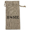 Home State Large Burlap Gift Bags - Front