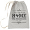 Home State Large Laundry Bag - Front View